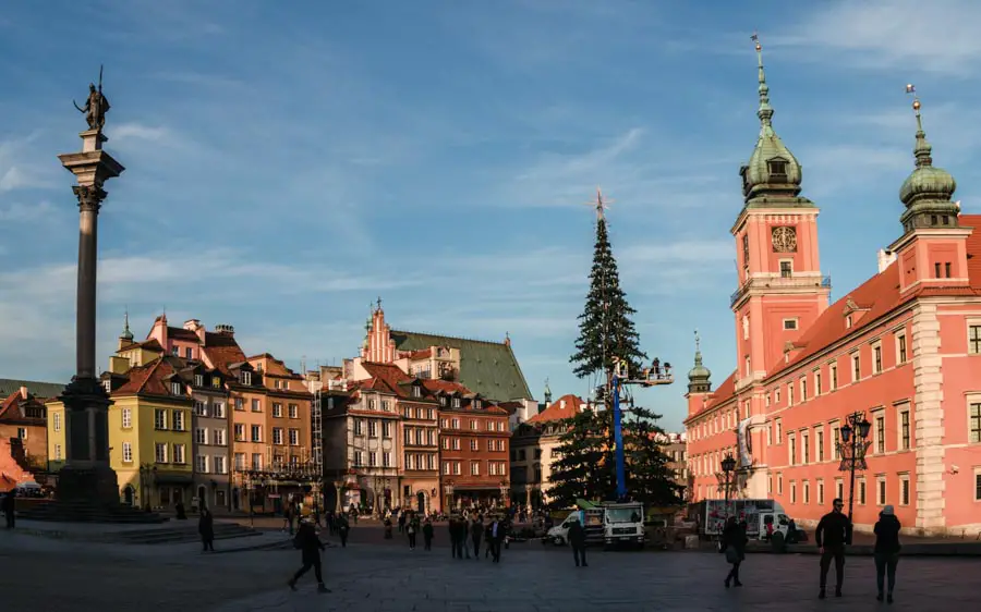 Castle Square Warsaw - Warsaw Itinerary