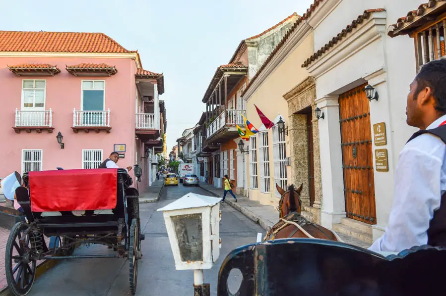 Cartagena horse drawn carriage ride