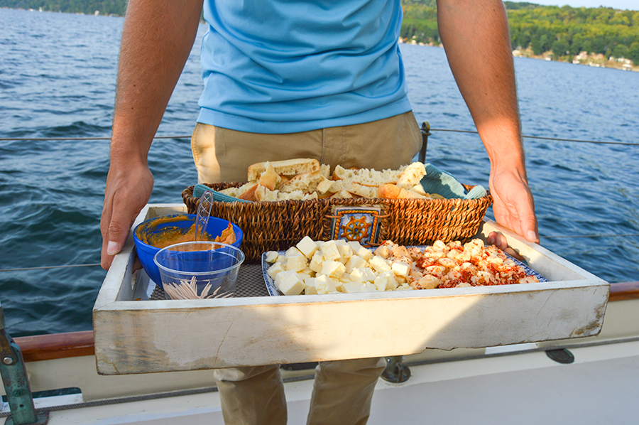 Cheese on boat ride