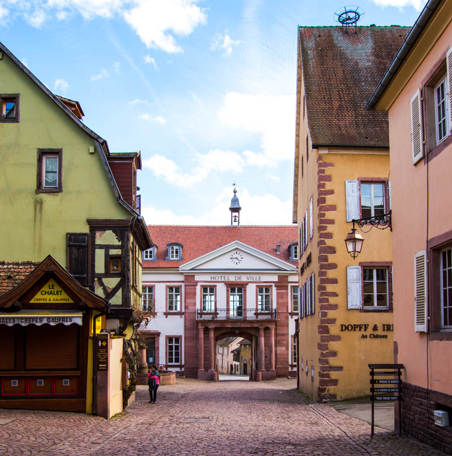 Riquewihr , Alsace, France - Beauty and the Beast town