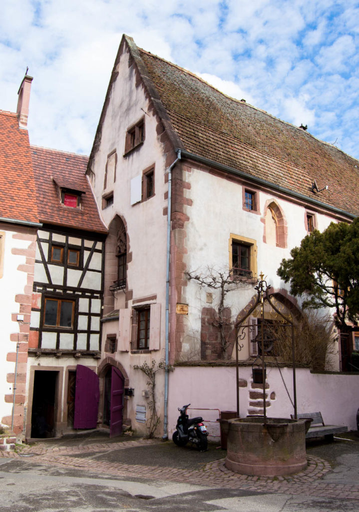 Riquewihr , Alsace, France - Beauty and the Beast town