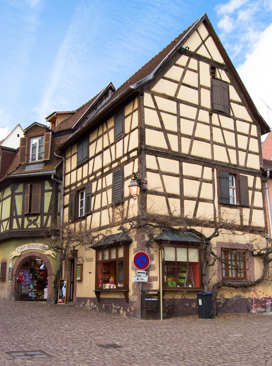 Riquewihr , Alsace, France - Beauty and the Beast town