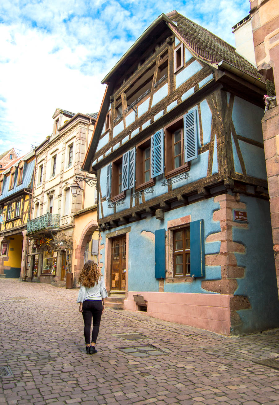 Riquewihr , Alsace, France - Beauty and the Beast town