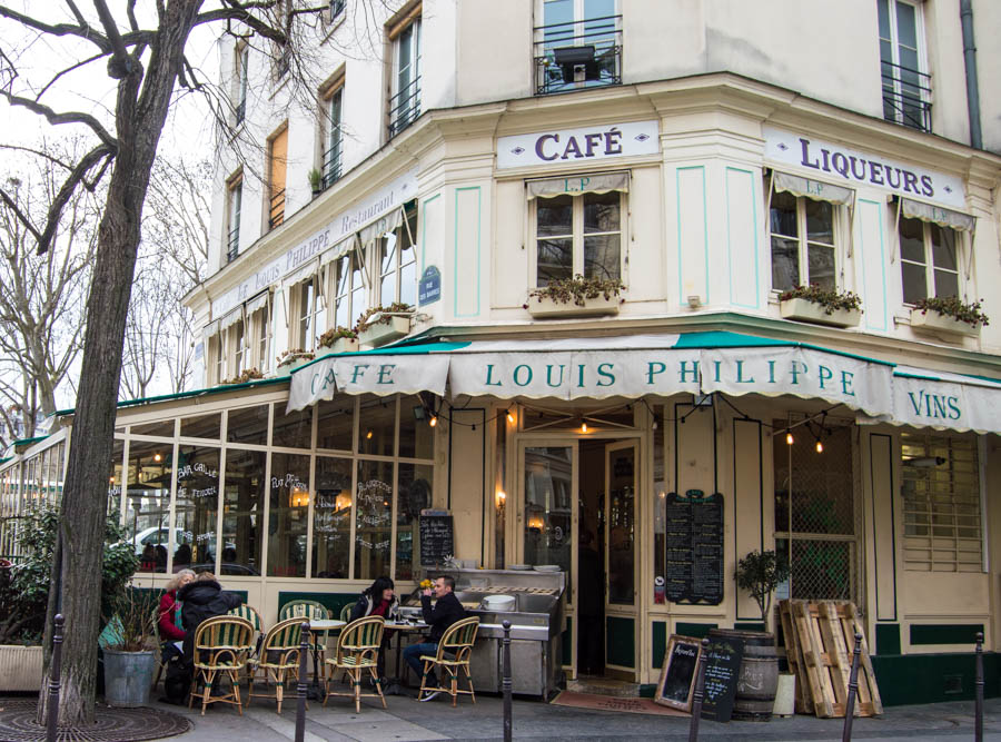 Prettiest cafes in Paris - Paris Cafes Cafe Louis Philippe