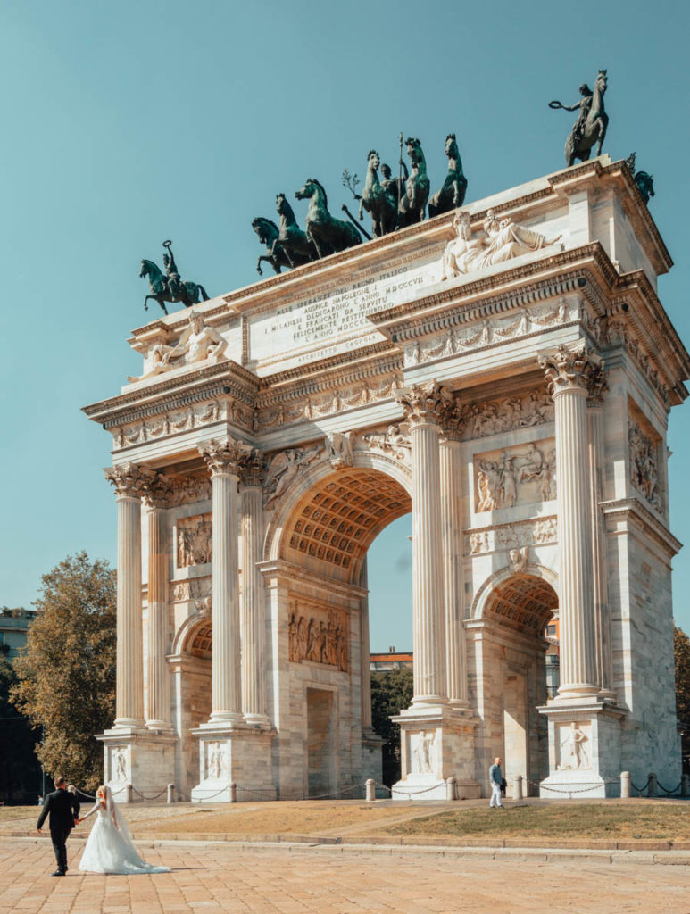 Arco della Pace - One perfect day in Milan