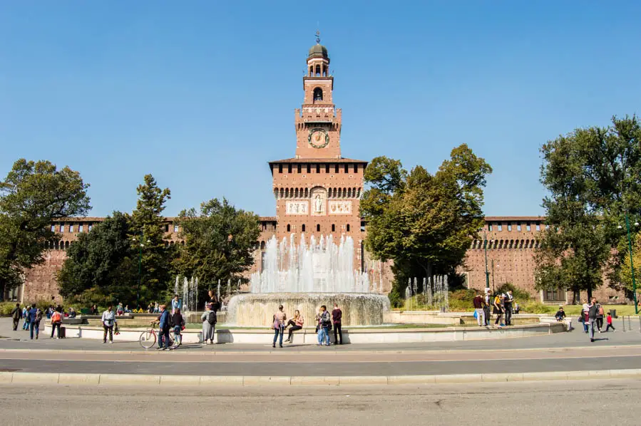 Sforza Castle One perfect day in Milan
