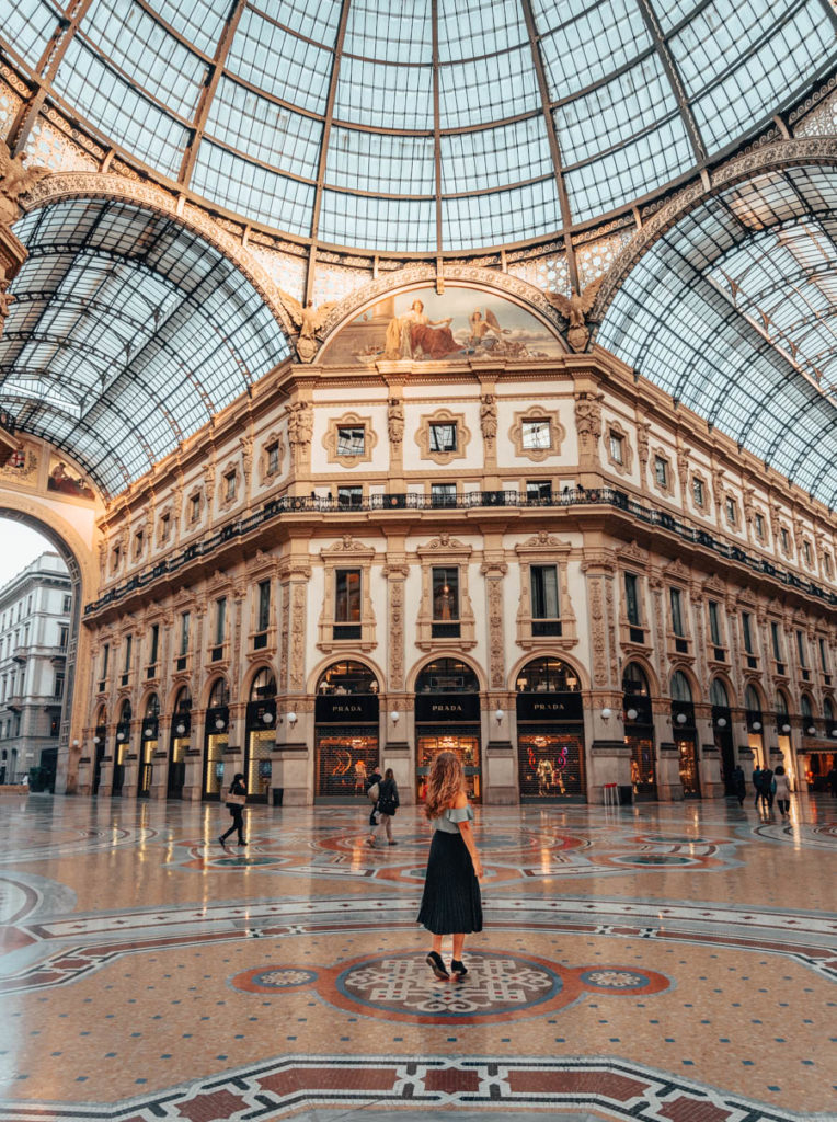 Galleria Vittorio Emmanuele II -One perfect day in Milan