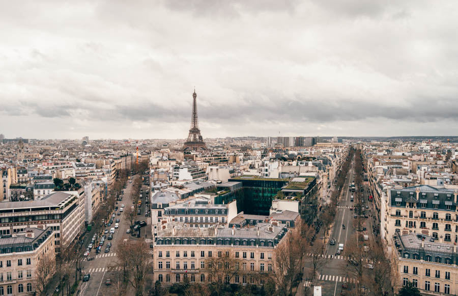 Eiffel Tower Arc de Triomphe