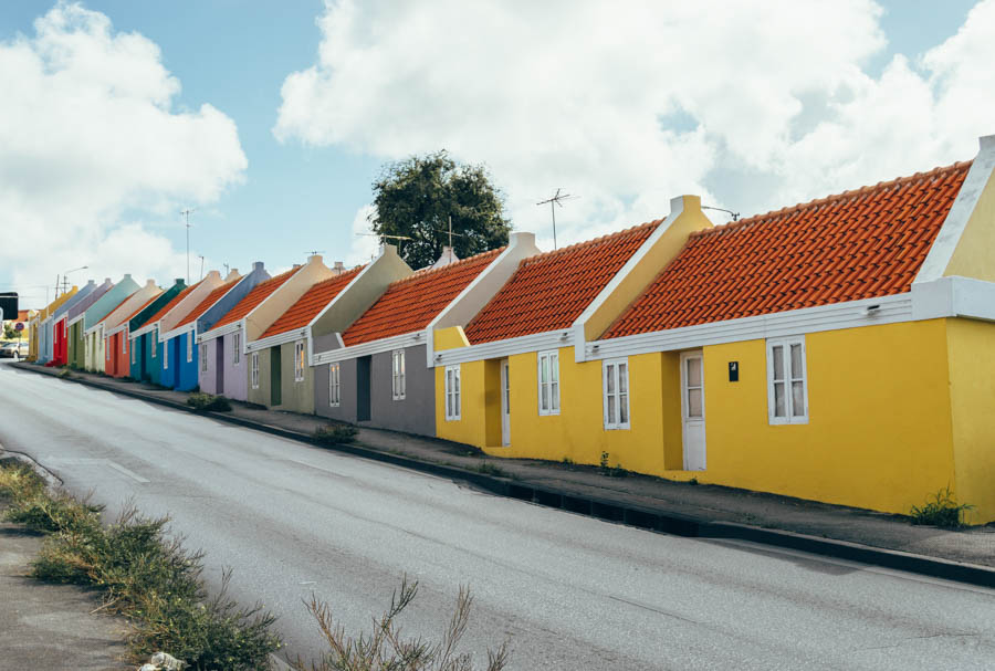 Row of Colorful Houses Willemstad Photo Spots