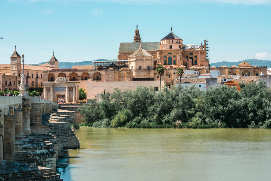 View from the Roman Bridge, Cordoba