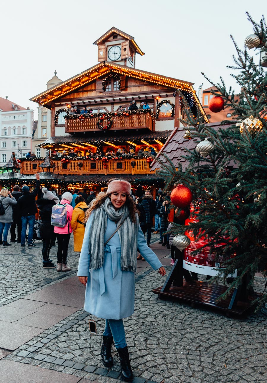 Standing outside the mulled wine house