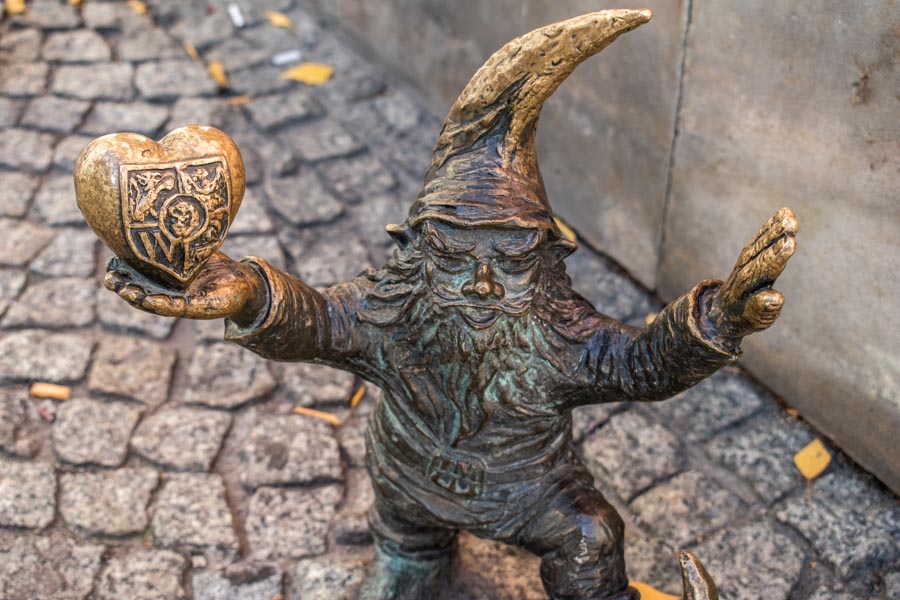 Wroclaw Gnome statue