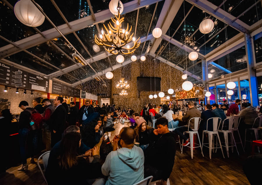 The Lodge Deck at Bryant Park Winter Market