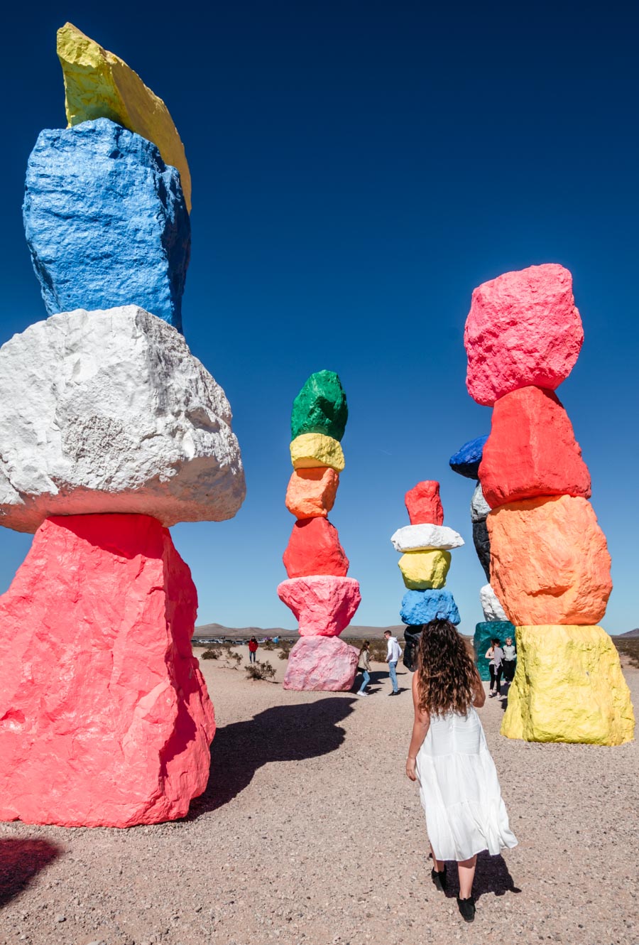 Anna Hammerschmidt at Seven Magic Mountains