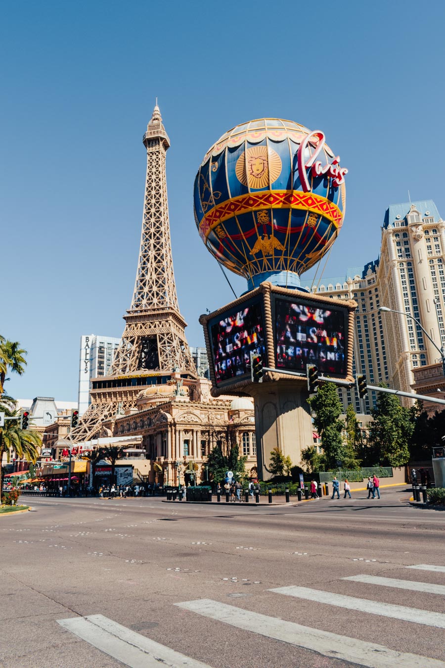 Las Vegas Strip, Taken from the top of the Eiffel Tower Exp…