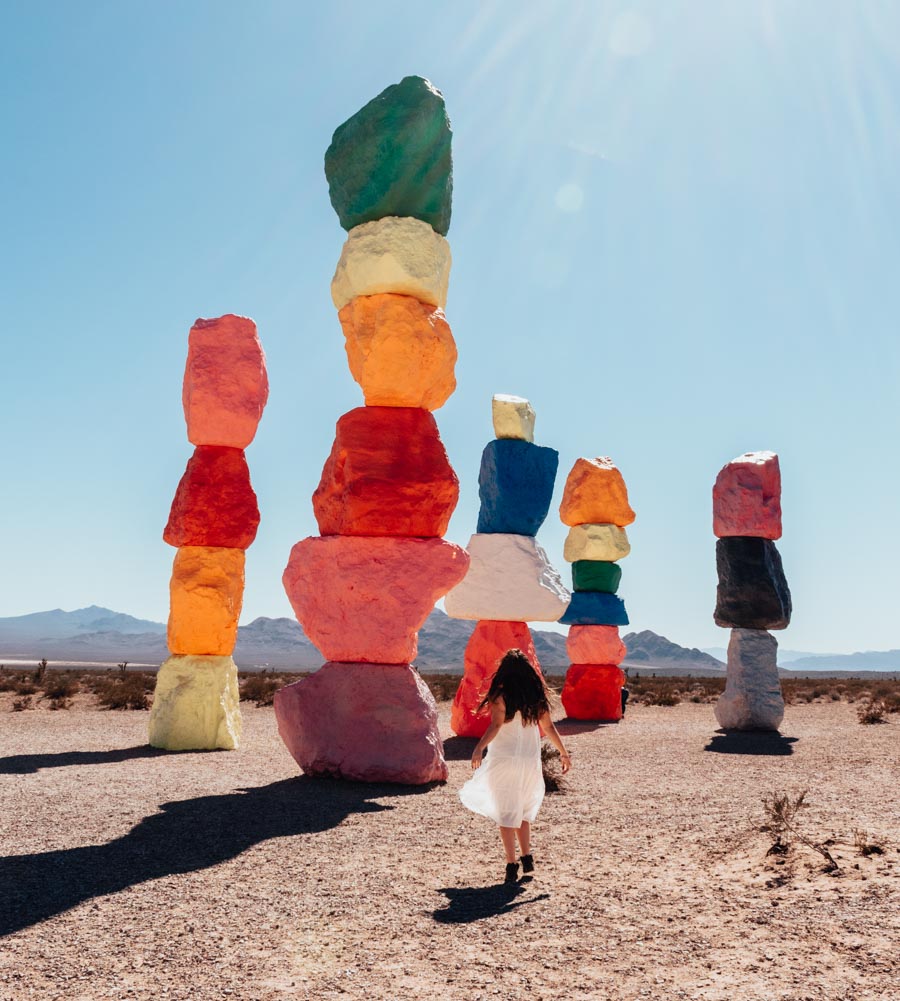 Seven Magic Mountains Las Vegas