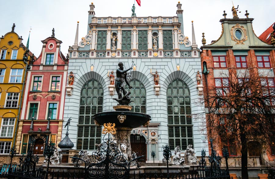 Gdansk Fountain 