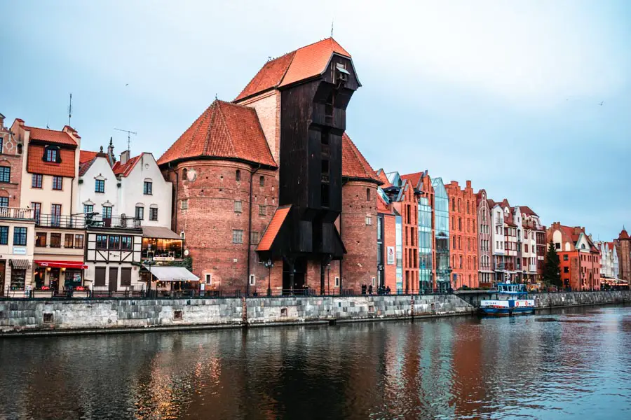 Medieval Old Crane Gdansk