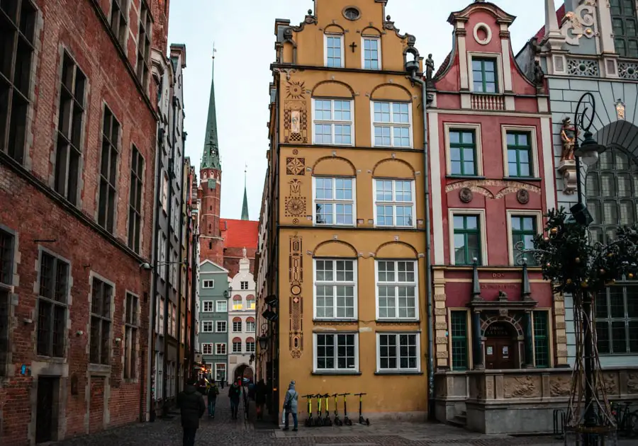 Gdansk architecture 