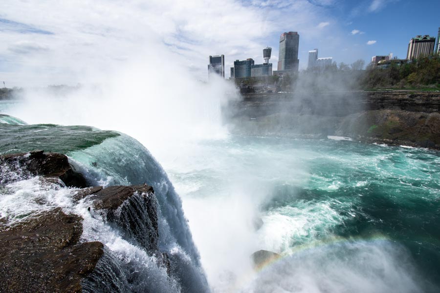 Niagara Falls With No Crowds