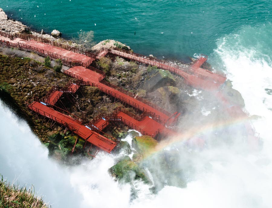 Niagara Falls With No Crowds