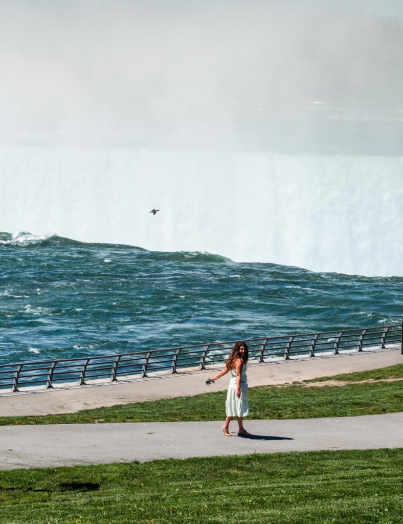 Niagara Falls With No Crowds