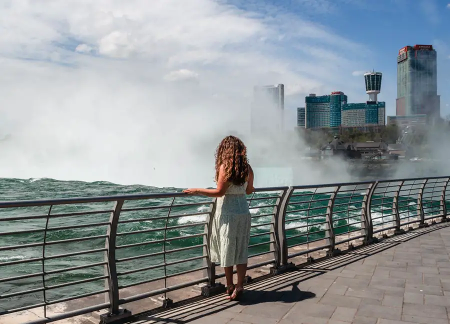Niagara Falls With No Crowds