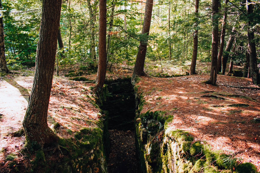 Rock City State Forest NY