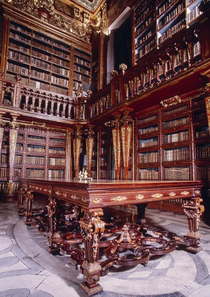 The Most Beautiful Libraries in the World - Biblioteca Joanina in Coimbra