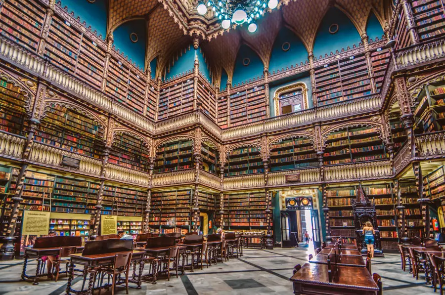 The Most Beautiful Libraries in the World - Royal Portuguese Cabinet of Reading