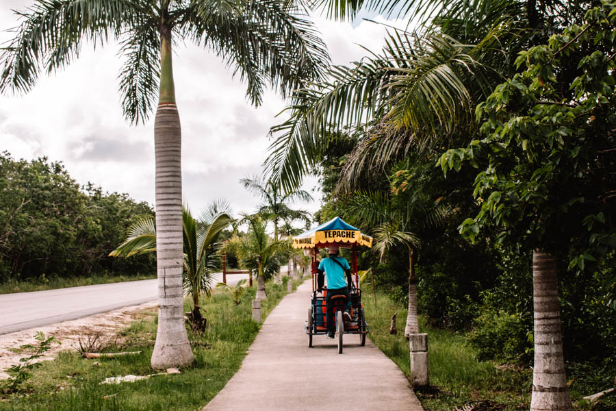 Tulum Itinerary- Bike Path