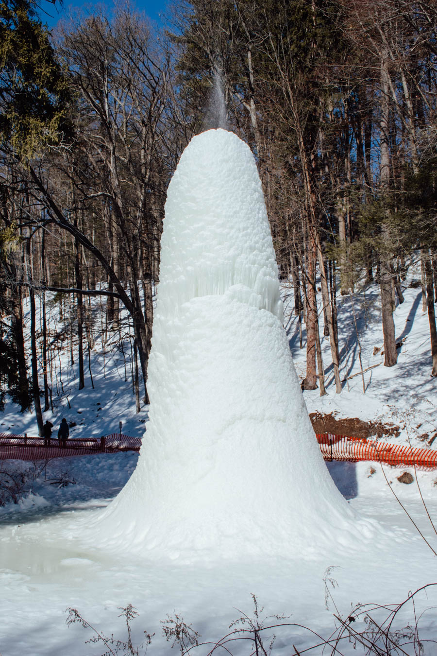 Ice Volcano Letchworth State Park