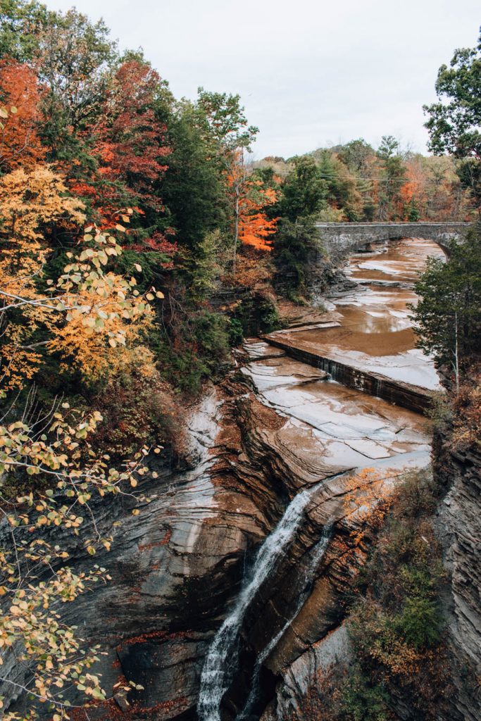 Taughannock Falls State Park Hidden Waterfall