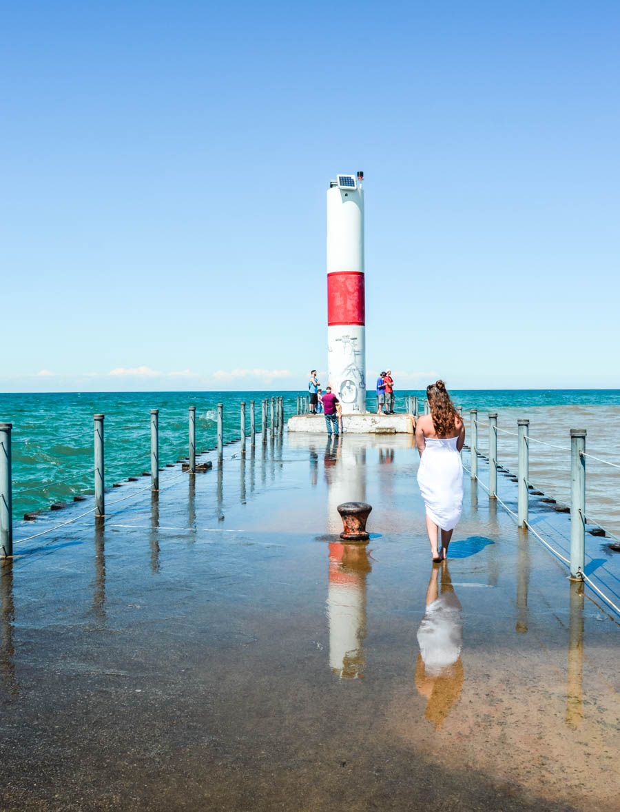 Ontario Beach Park pier