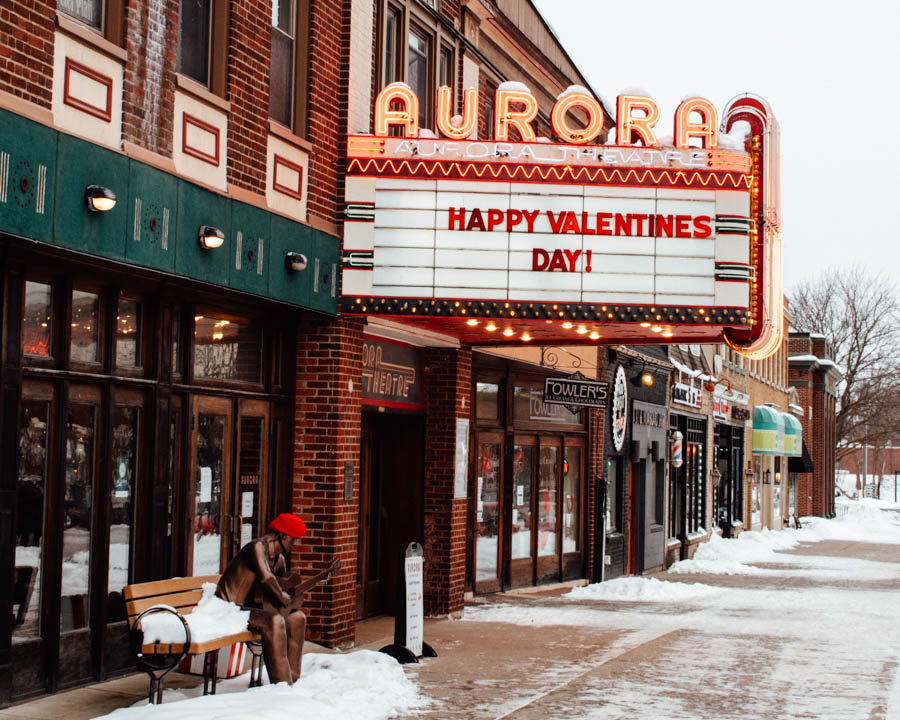 East Aurora in winter - Day trips from Buffalo New York