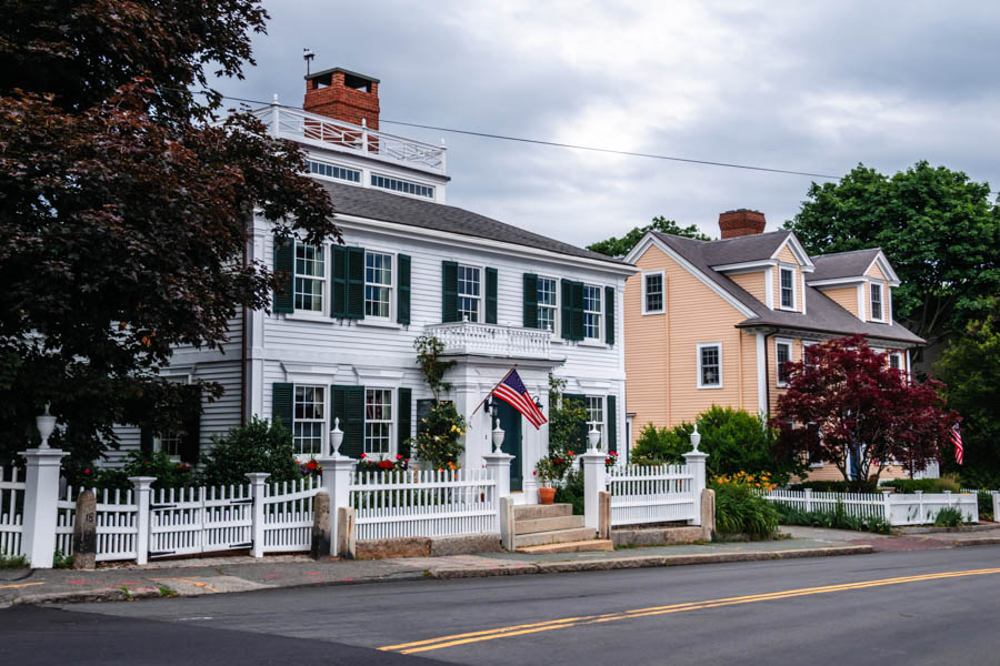 Manchester-by-the-Sea street - Cape Ann Towns