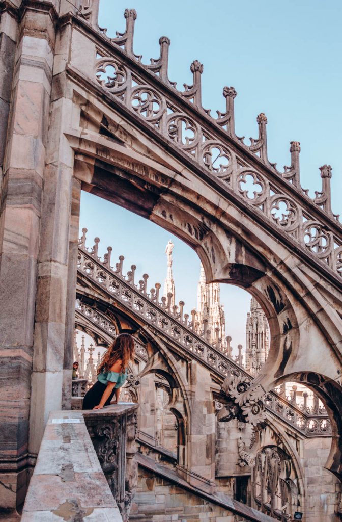 Milan Duomo Rooftop Terrace