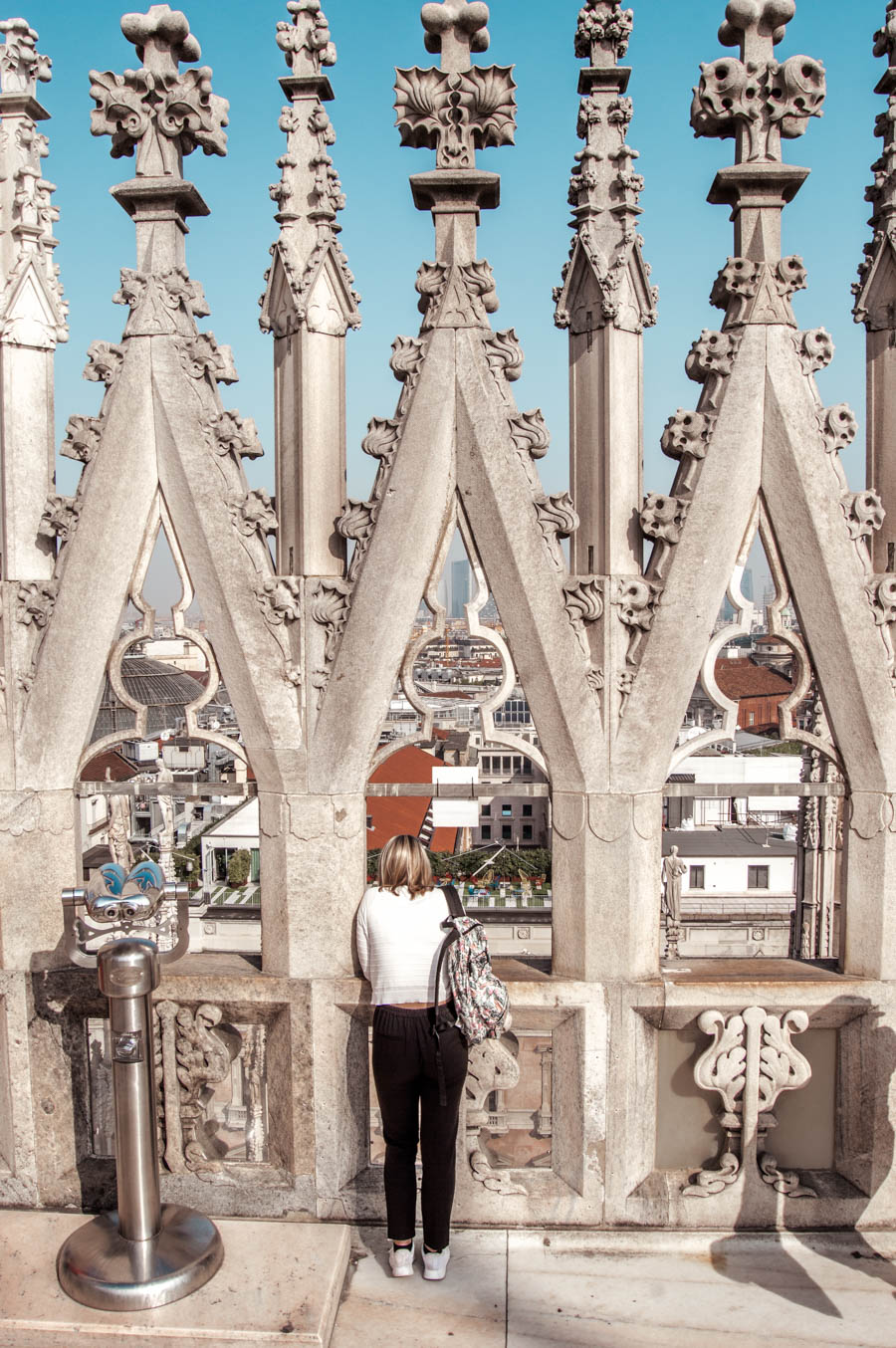 Milan Duomo Rooftop Terrace