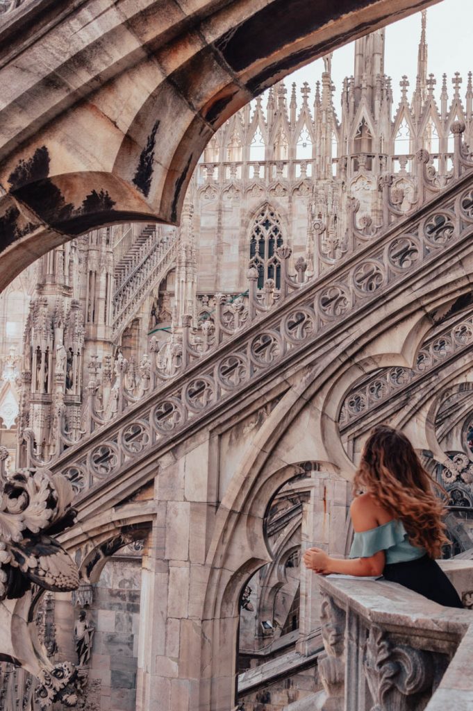 Milan Duomo Rooftop Terrace