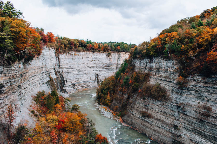 Letchworth State Park Fall Foliage