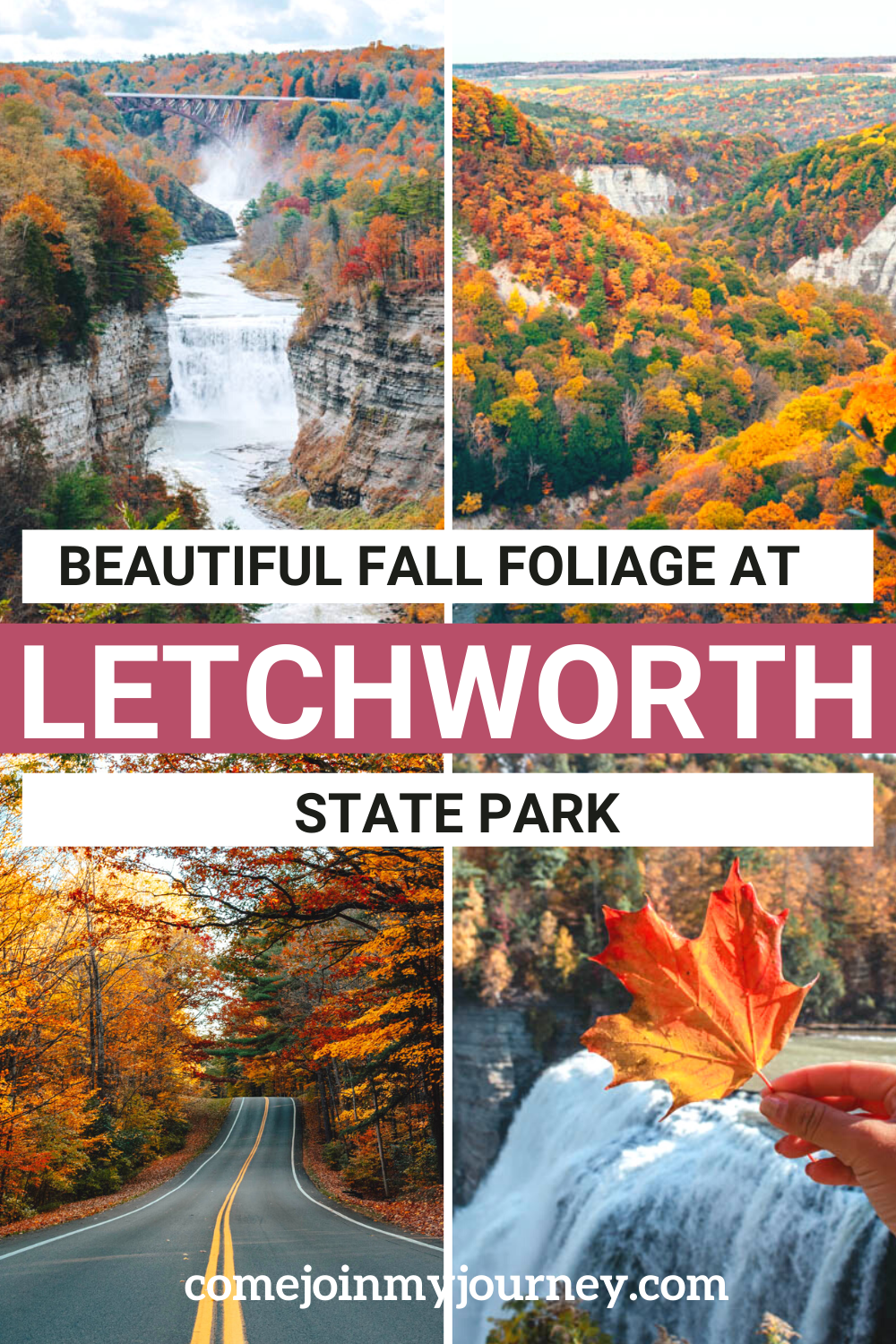 Letchworth State Park in Fall