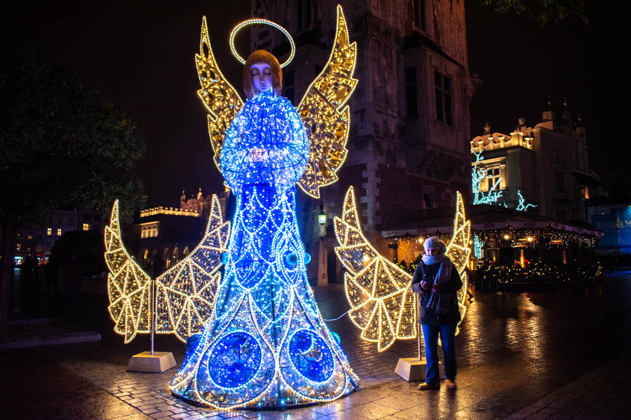 Krakow Christmas decor