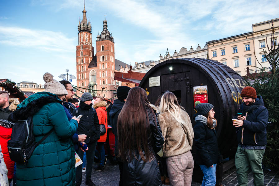 Mulled wine Krakow Christmas Market