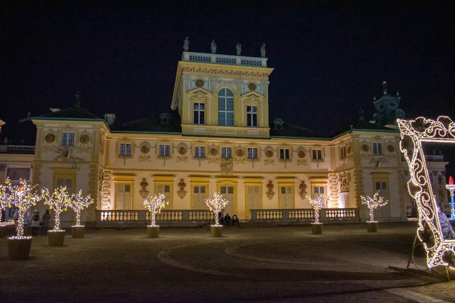 Wilanow Palace Royal Garden of Lights