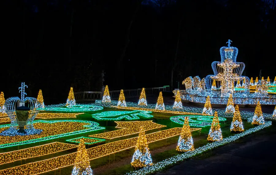 Wilanow Palace Royal Garden of Lights