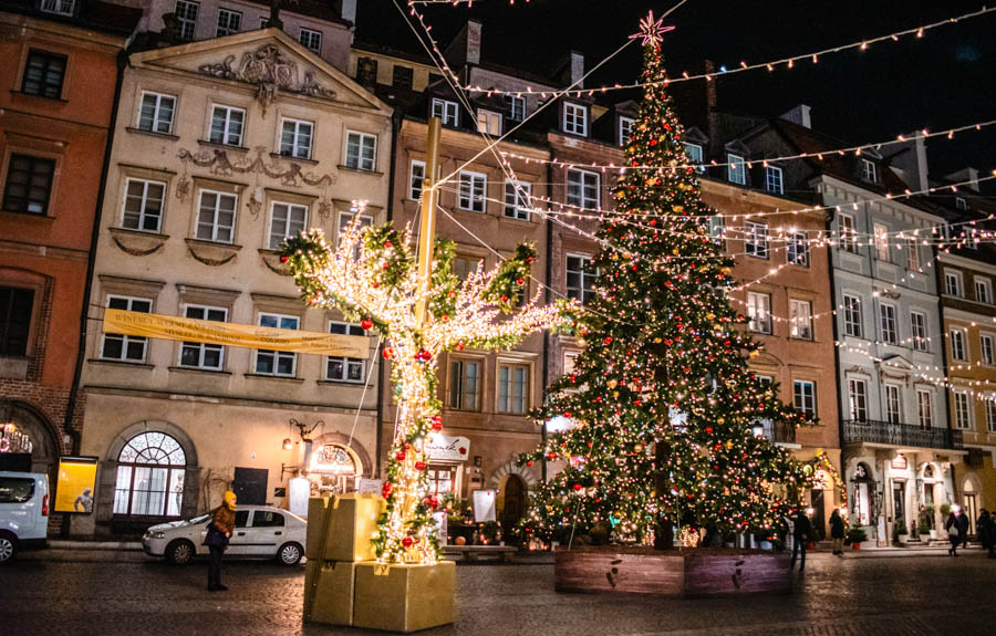 Warsaw Old Town Christmas Market