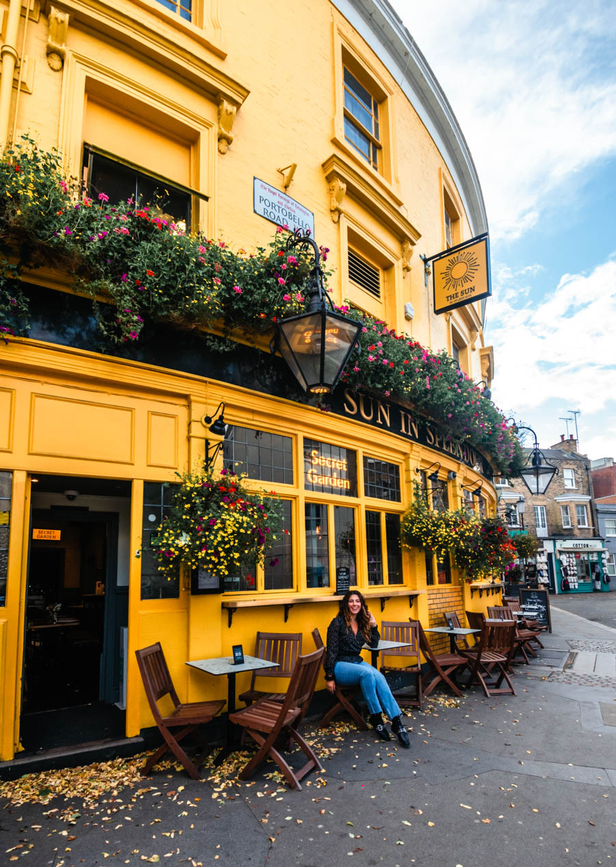 Sun in Splendor pub Notting Hill