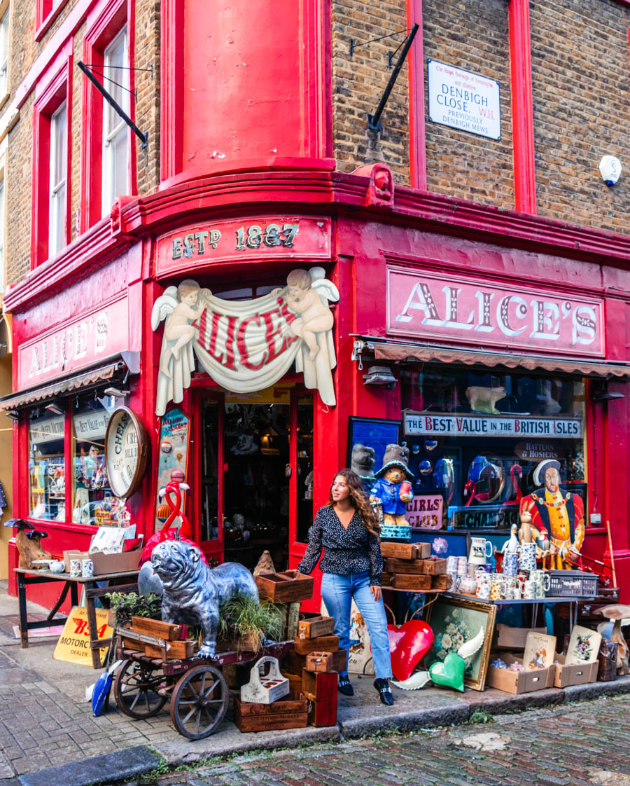 Notting Hill photo spots - Alice's