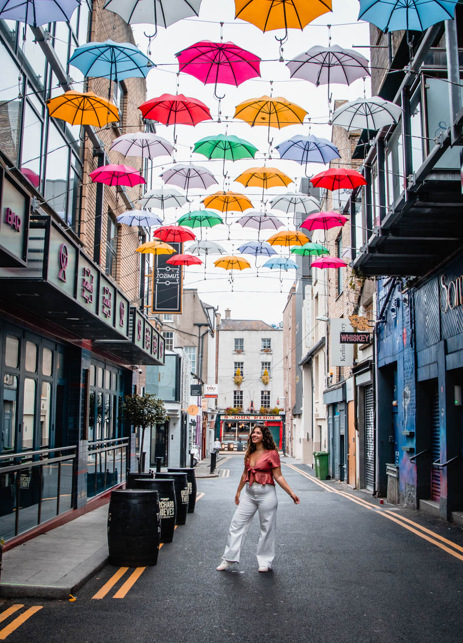 The Umbrella Street Dublin - Anne's Lane