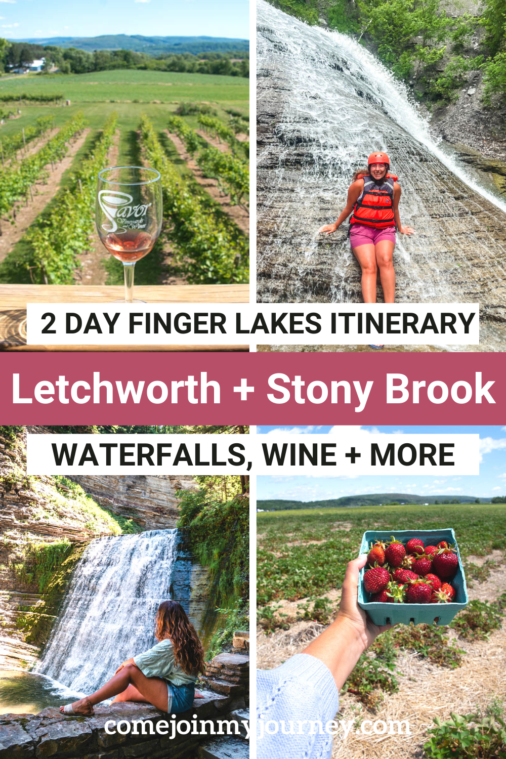 Letchworth & Stony Brook State Park: 2 Amazing Days of Waterfalls, Wine + Farm Country Experiences